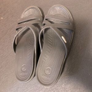 CROCS SIZE 8 Slide black